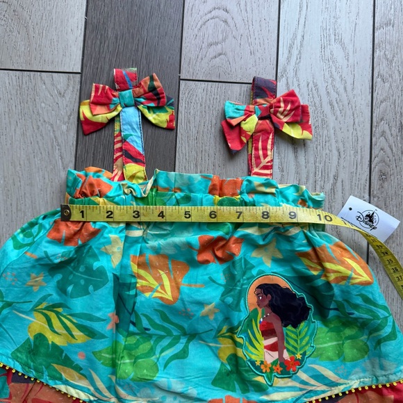 Disney Moana Tropical Adventure Kids Dress - Picture 6 of 7